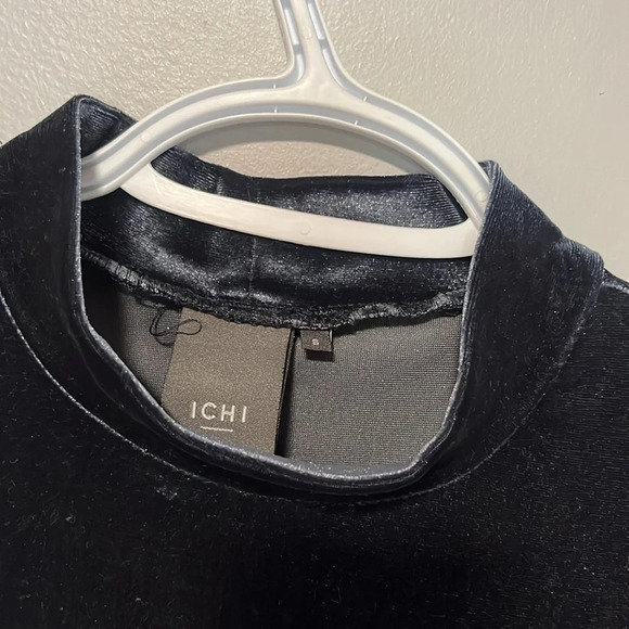 Ichi bodycon velvet stretch dress small - Picture 3 of 5